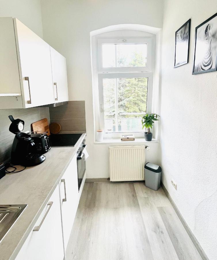 Renoviertes Apartment In Zentraler Lage - Wlan, Smart-Tv, Kueche, Balkon Und Queensize-Bett Fuer 4 Gaeste Erfurt Exteriér fotografie