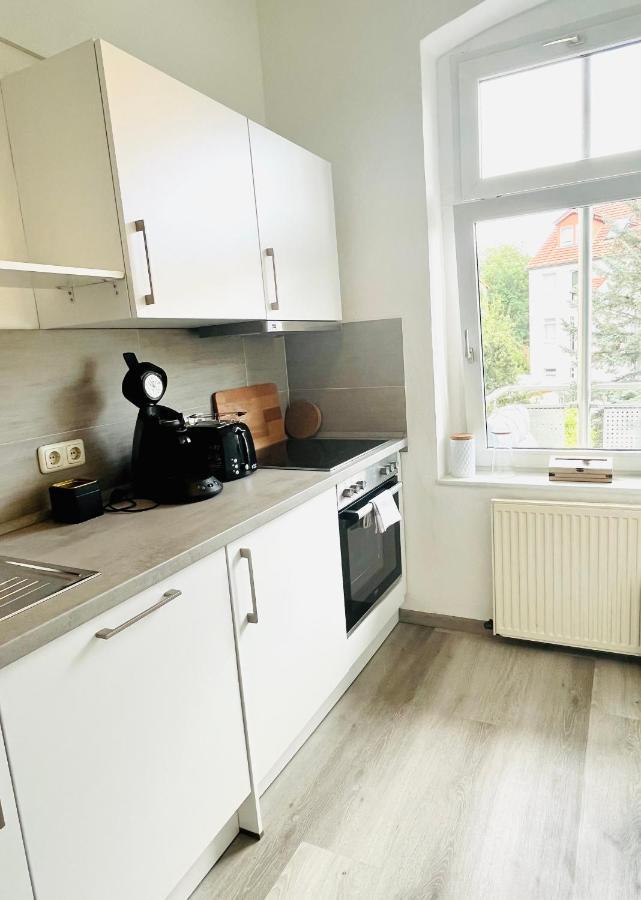 Renoviertes Apartment In Zentraler Lage - Wlan, Smart-Tv, Kueche, Balkon Und Queensize-Bett Fuer 4 Gaeste Erfurt Exteriér fotografie